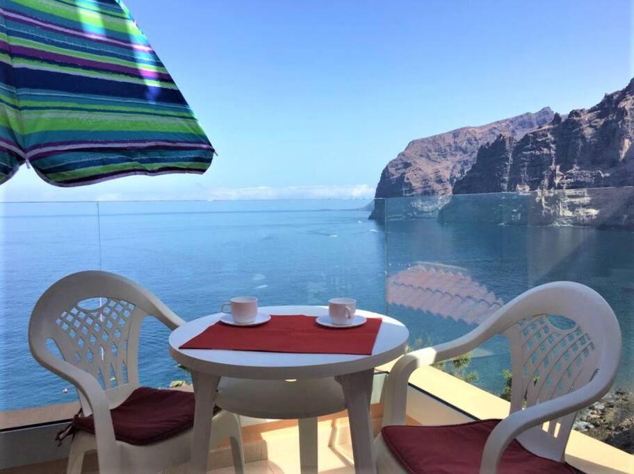 Apartamento Incleibles Vistas Al Oceano Y Piscina. Acantilado de los Gigantes Exterior foto
