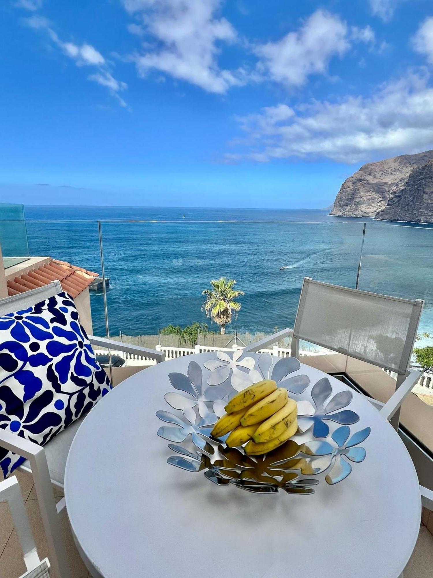 Apartamento Incleibles Vistas Al Oceano Y Piscina. Acantilado de los Gigantes Exterior foto